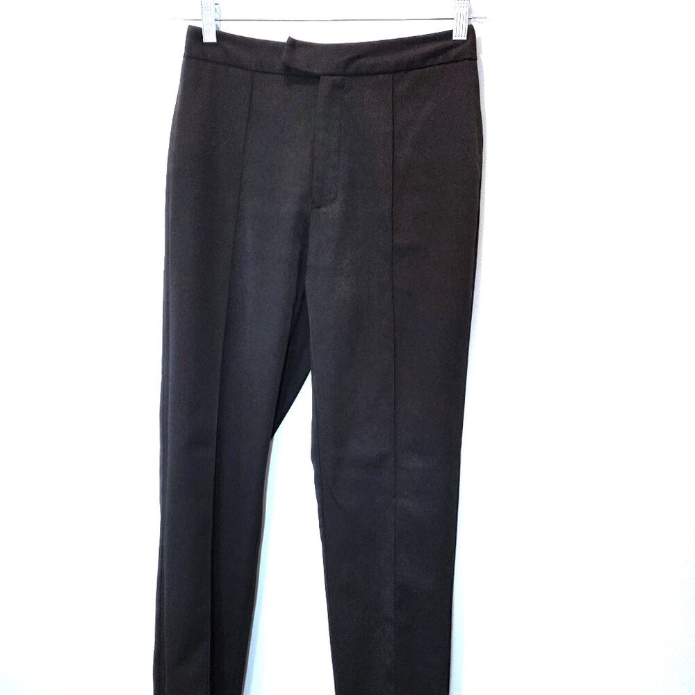MixIt Black Trousers with Flat Front Size 4